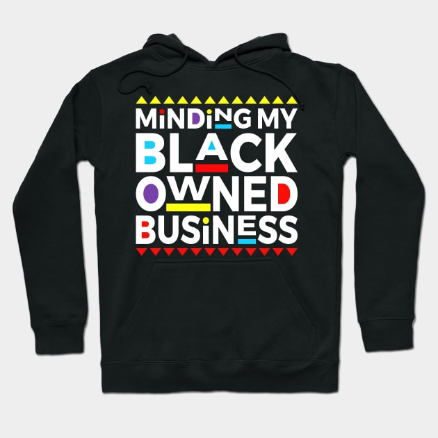 Black Owned Hoodie by Unicorn Artist